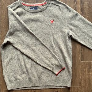 Grey Amercian Eagle Knit Sweater
